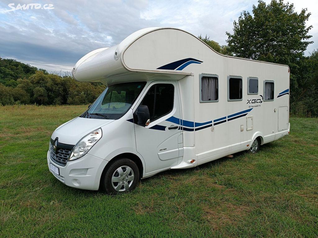 Exteriér obytného vozu - boční pohled